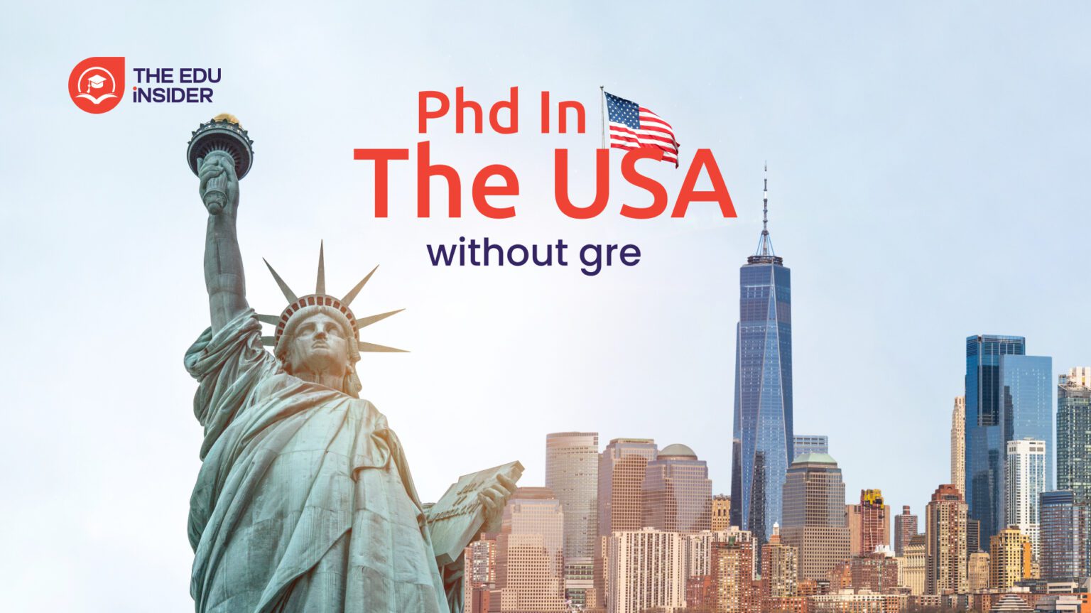 phd in usa without gre